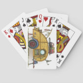 RV  trappendienst met trappendienst Pokerkaarten (Achterkant)