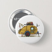 RV  trappendienst met trappendienst Ronde Button 5,7 Cm (Voorkant /achterkant)