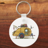 RV  trappendienst met trappendienst Sleutelhanger (Voorkant)