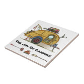 RV trappendienst met trappendienst Tegeltje (Zijkant)