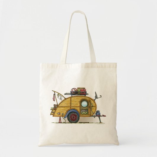 RV  trappendienst met trappendienst Tote Bag (Voorkant)