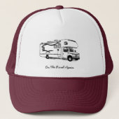 RV Trucker Hat Trucker Pet (Voorkant)
