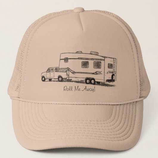 RV Trucker Hat Trucker Pet (Voorkant)