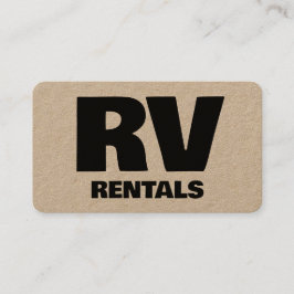 RV Verhuur Custom QR Visitekaartje