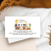  RV-woestijnBaby shower, luierspoeling