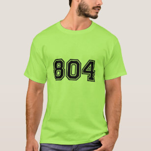 RVA 804-netnummer T-shirt