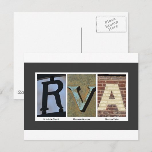 RVA-fotocollage Briefkaart (Voorkant / Achterkant)