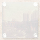 RVA in Retrograde Edition 2 Glazen Onderzetter (Achterkant)