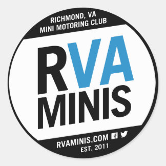 RVA MINI's 3-inch Sticker