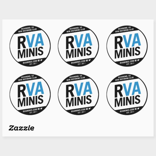 RVA MINI's 3-inch Sticker (Vel)