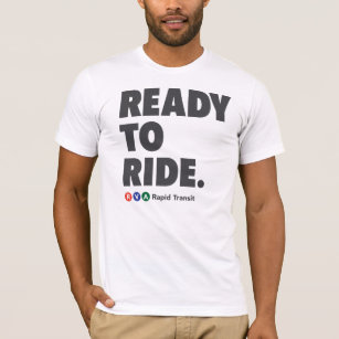 RVA Rapid Transit Ready to Ride T-shirt