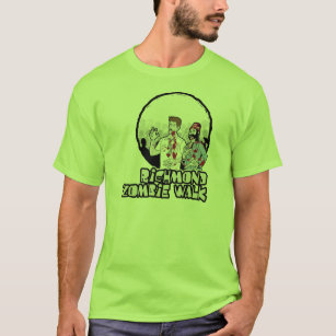rva zombie laat t-shirt lichte kleuren zien