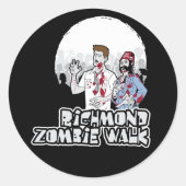 RVA Zombie Walk stickers (Voorkant)