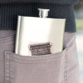 RVE zegt: "Schrijf een boek" stalen fles Flacon (Voorbeeld)