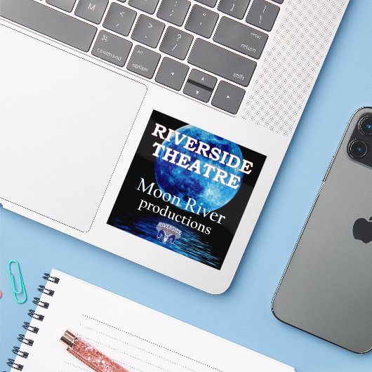 RVHS-Sticker Sticker (Laptop met iPhone)