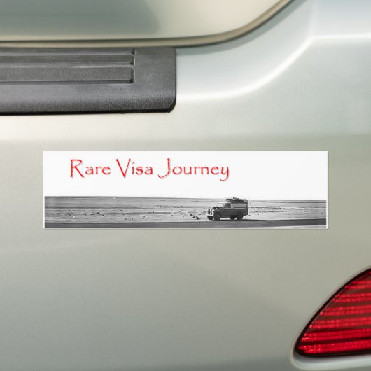 RVJ Desert Crossing Bumpersticker (Op auto)