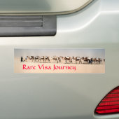 RVJ- Salt caravan in de Sahara Bumpersticker (Op auto)