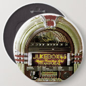 RVP JUKEBOX 45-Button Ronde Button 6,0 Cm (Voorkant /achterkant)