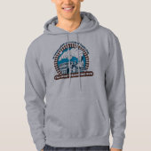 RVRR "Train"ing Run - Gray Hoodie Sweatshirt (Voorkant)