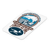 RVRR "Trein" met "Tapelmagneet" Magneet (Linkerzijde)