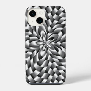 RVS Bloem Weefsel iPhone 14 Hoesje