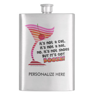 RVS COCKTAIL FLES, MAAR HET KIT VOL ALCOHOL FLACON
