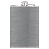 RVS- en koperen flacon met monogram (Achterkant)