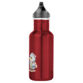 RVS-fles Blue Bird voor water Waterfles (Rechts)