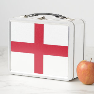 RVS lunchbox met Engelse vlag