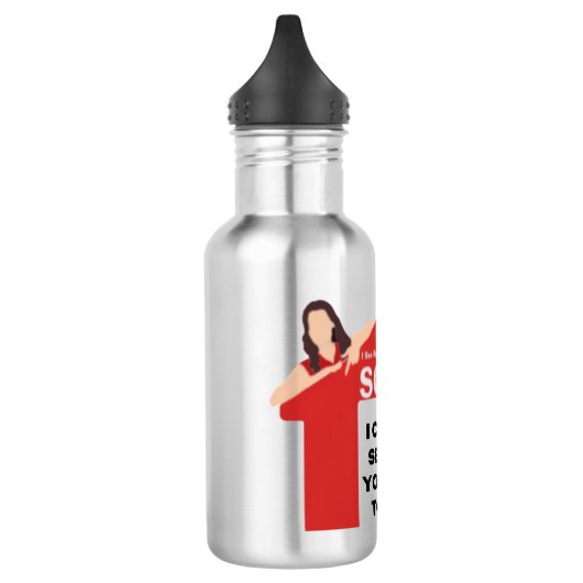 RVS waterfles voor makelaars (Links)