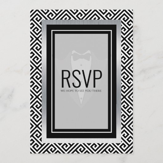 RvV-kaart voor zwart-wit afdrukken Menu