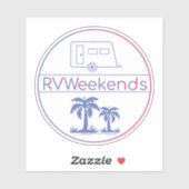 RVWeekends Sticker (Vel)