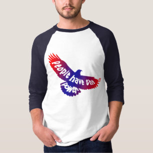 RW&B-mensen: stroom ~ opvliegend adelaar T-shirt