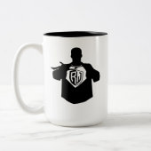 RW-fotografie zwarte 15 oz Mok met twee tonen, dub (Links)