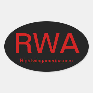 RWA OVALE STICKER