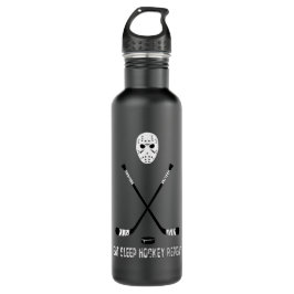 RWA Sportkleding - Eat Sleep Hockey Herhalen Waterfles