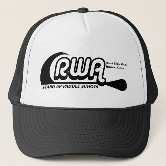 RWA stand up Paddle Trucker Hat Pet (Voorkant)
