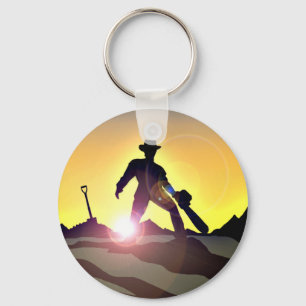 RWAC: Cowboy Chainzaag Spade Sleutelhanger