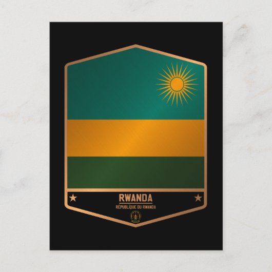 Rwanda Briefkaart (Voorkant)