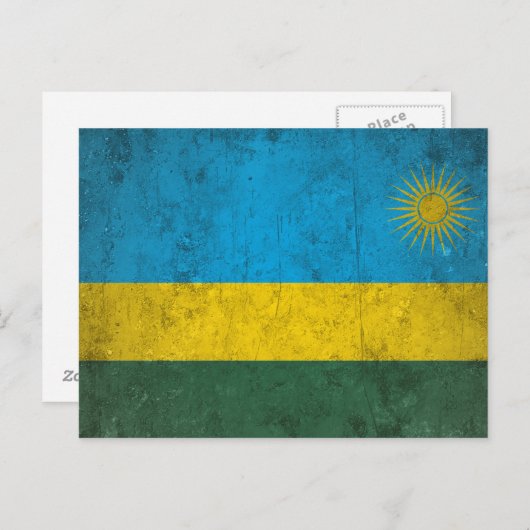 Rwanda Briefkaart (Voorkant / Achterkant)