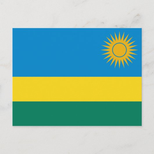 rwanda briefkaart (Voorkant)