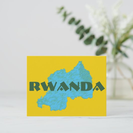 Rwanda Briefkaart (Staand voorkant)