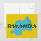 Rwanda Briefkaart (Voorkant / Achterkant)