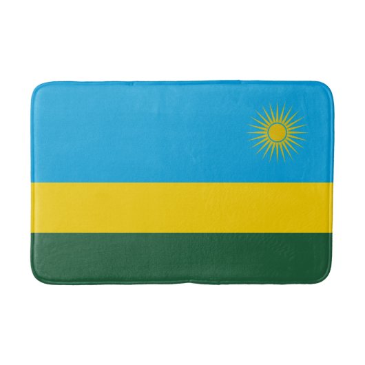 Rwanda Flag Badmat (Voorkant)