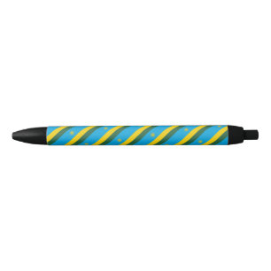 rwanda flag ballpoint pen