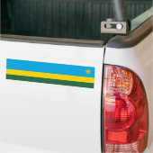 Rwanda Flag Bumpersticker (Op Truck)