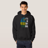 Rwanda Flag Dna Fingerprint Black History Maand Hoodie (Voorkant volledig)