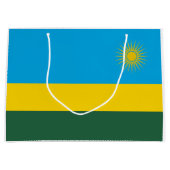 Rwanda Flag Groot Cadeauzakje (Voorkant)