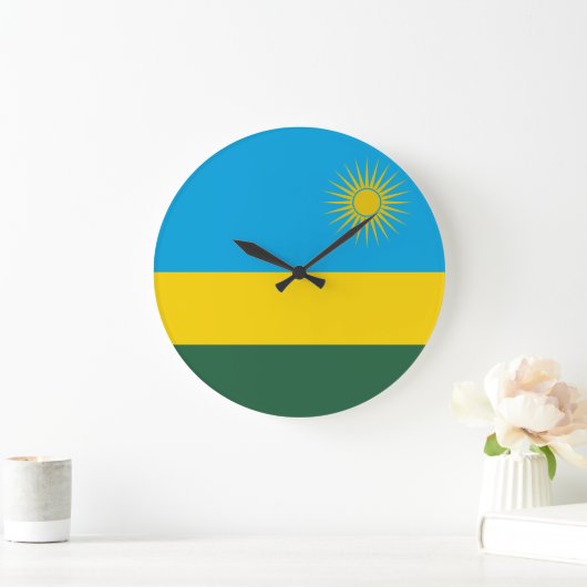 Rwanda Flag Grote Klok (Huis)