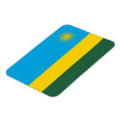 Rwanda Flag Magneet (Linkerzijde)